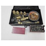 Metal Stamping Tools & Untested Gauge w/Brass