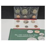 1993 UNC US Mint Proof Coin Set