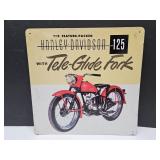 12 3/4" Harley Davidson Metal Sign