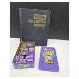 Camel Smokin Joes Matches  & 1967 Motors Manual