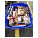 Suprise TOTE BLUE Brass Reindeer +