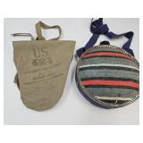 US Gas Mask Bag & Canteen+