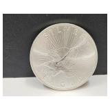 One  Troy Ounce Silver Round with Eagle