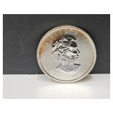 One Ounce Silver Canada Round