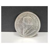 One Ounce Silver Krugerrand Round