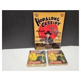Official Hopalong Metal Sign & 8mm Reel Films