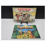 Signed Jim Davis Garfield Books SALLY Brought In