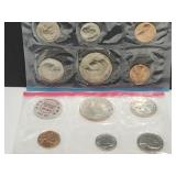 1972 UNC US Mint Proof Coin Set