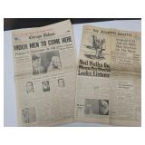 1969 Neil Armstrong Astronaut Newspapers (2)