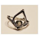 Moonstone Ring Sz  8.5