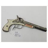 1958 Hubley Toy  Piriate Gun Pistol  Works