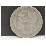 1887 O Morgan Silver Dollar Coin
