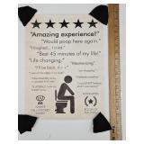 New Bathroom Canvas Print 12" x 16"