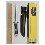 New Buck 10" Wood Handle Knife