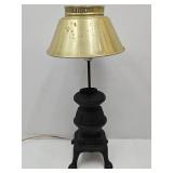 24" Cast  Pot Belly Stove Lamp