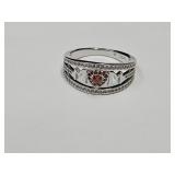 New 925 Silver "MOM" Ring Sz 9