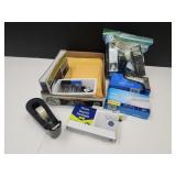 Office Supplies, Envenlopes, Tape Dispenser +