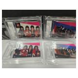 Four 1999 KISS Cards, 2 Error Logos?