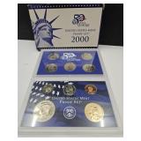 2000 US Mint Proof State Quarters Coin Set