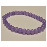 Amethyst Bead Bracelet