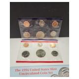 1994 UNC US MInt Proof Coin Set P&D