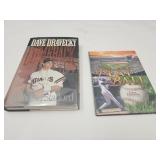 1 Signed Dave Dravecky Books Set of 2