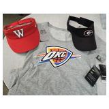2 Nike Hats  Georgia & Wisconsin & SM Nike