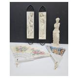 Greece Fans, Goddess Candle & Wall Decor