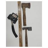 Lot of 3 Hatchets