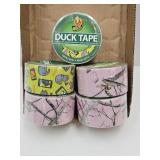 6 New Rolls Duct Tape Pink Camo +