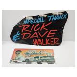 License Plate #25 Schrade NASCAR & Other