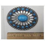 New Turquoise Belt Buckle