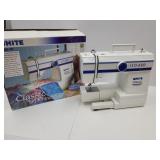 White Sewing Machine W/Box NO CORD