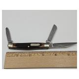 Old Timer Schrade 3 Blade Pocket Knife USA 340 T