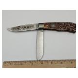 1988 Camillus USA 2 Blade Pocket Knife