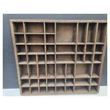 Wood Display  for Miniatures Box 20 x 18"