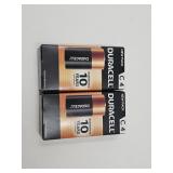 2 New  Boxes C Duracell Batteries 4 Per Box