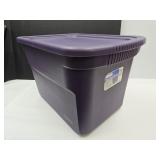 20 Gal Purple Sterilite Storage Tote