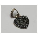 925 Silver Heart Charm
