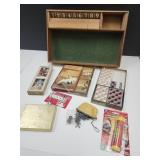 Game Lot, Vintage Jacks, Dice, Bridge