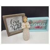 Willow Tree, A Tree & A Prayer, Word Art