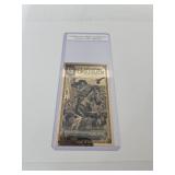 1/2 Oklahoma Goldback 1/2000th oz 24K