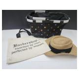 Reisenthal NICE BAsket w/Babrber Shop Bag,Hat