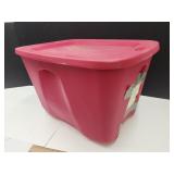 18 Gallon Red Storage Tote