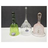 Bells, Bohemia, Germany Lead Crystal & Viking