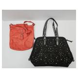 Red Leather 12" w & Million Wishes Bag