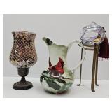 Hautman Brothers Cardinal Pitcher, LG Ornament