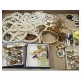 Costume Jewelry Lot From Estate