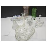 Lot of Vintage Glass Ware Mikasa & More