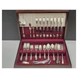 Holmes & Edwards Inlaid Silver Plate with Box